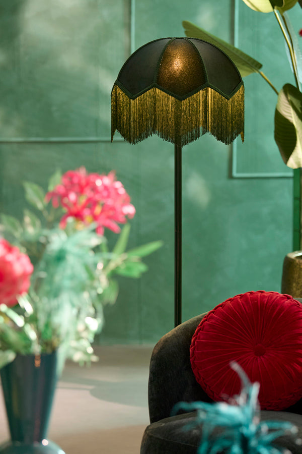 Light & Living Lighting Shade 45x35,5 cm MALACIA velvet green House of Isabella UK