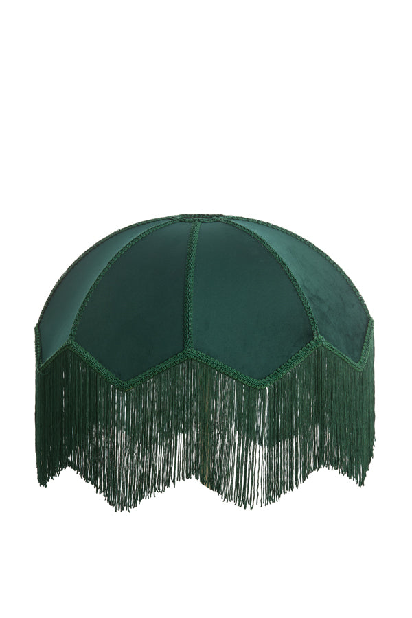Light & Living Lighting Shade 45x35,5 cm MALACIA velvet green House of Isabella UK