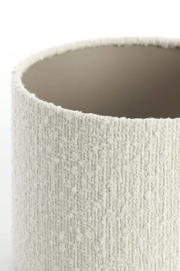 Light & Living Lighting Shade cylinder 20-20-15 cm BOLERO white House of Isabella UK
