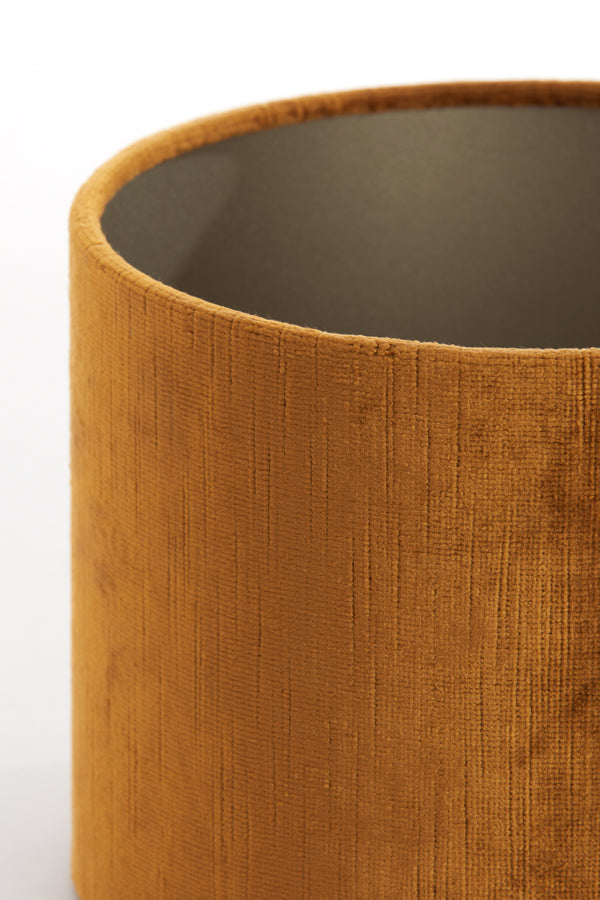 Light & Living Lighting Shade cylinder 20-20-15 cm GEMSTONE gold House of Isabella UK