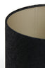 Light & Living Lighting Shade cylinder 20-20-15 cm LUBIS black House of Isabella UK