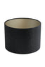 Light & Living Lighting Shade cylinder 20-20-15 cm LUBIS black House of Isabella UK