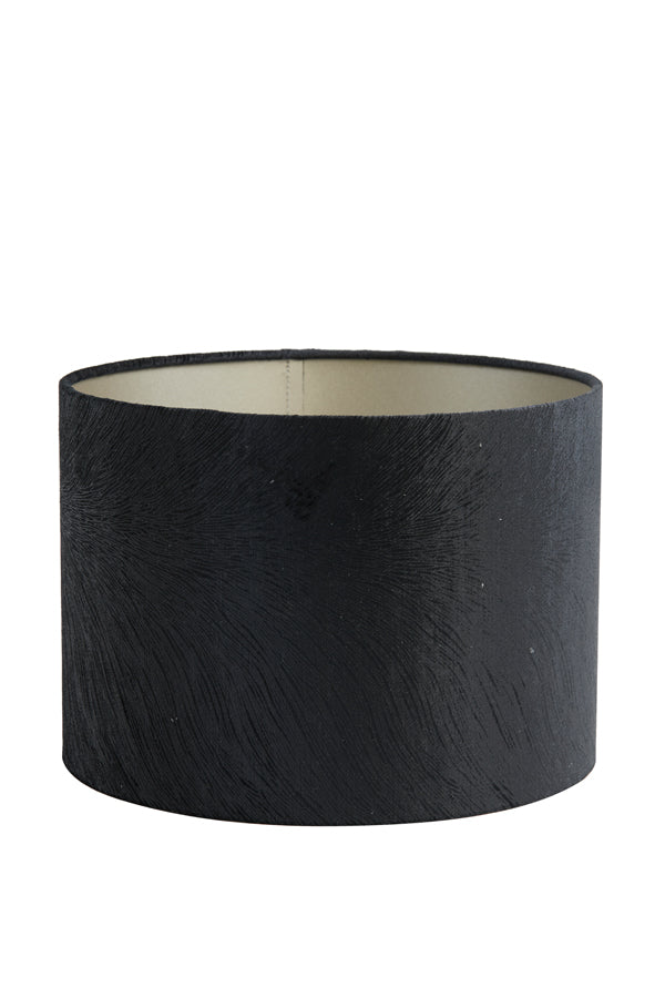 Light & Living Lighting Shade cylinder 20-20-15 cm LUBIS black House of Isabella UK