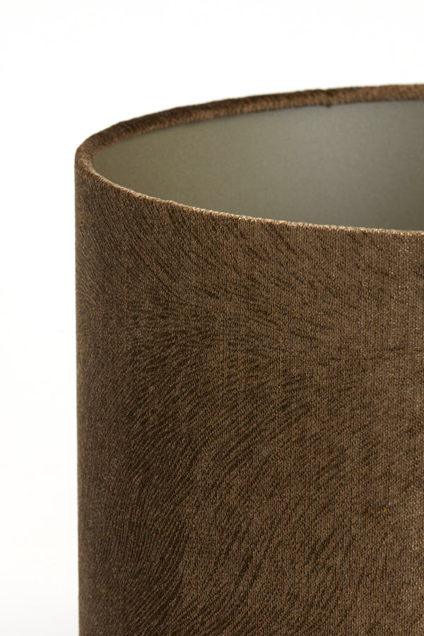 Light & Living Lighting Shade cylinder 20-20-15 cm LUBIS brown House of Isabella UK