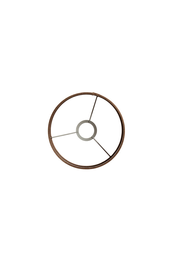 Light & Living Lighting Shade cylinder 20-20-15 cm NALA dark brown House of Isabella UK