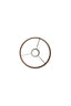 Light & Living Lighting Shade cylinder 20-20-15 cm NALA dark brown House of Isabella UK