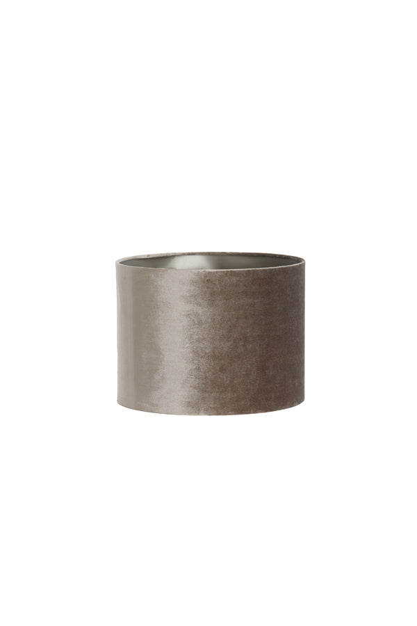 Light & Living Lighting Shade cylinder 20-20-15 cm PALATA taupe House of Isabella UK