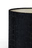Light & Living Lighting Shade cylinder 20-20-15 cm PRAYA black House of Isabella UK
