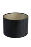 Light & Living Lighting Shade cylinder 20-20-15 cm PRAYA black House of Isabella UK
