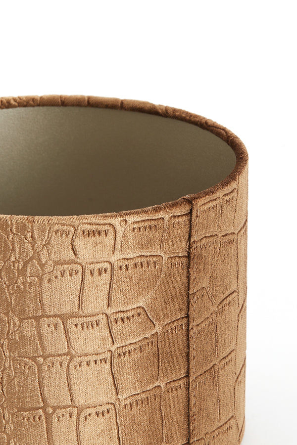 Light & Living Lighting Shade cylinder 20-20-15 cm PRAYA brown House of Isabella UK