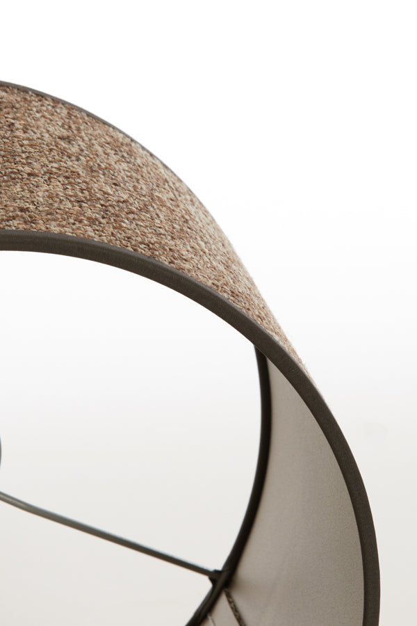 Light & Living Lighting Shade cylinder 20-20-15 cm SAVERNA dark brown House of Isabella UK