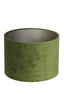Light & Living Lighting Shade cylinder 20-20-15 cm VELOURS olive green House of Isabella UK