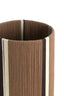 Light & Living Lighting Shade cylinder 20-20-30 cm MEDAN brown+cream+dark brown House of Isabella UK