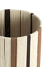 Light & Living Lighting Shade cylinder 20-20-30 cm MEDAN cream+brown+dark brown House of Isabella UK