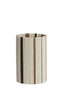 Light & Living Lighting Shade cylinder 20-20-30 cm MEDAN cream+brown+dark brown House of Isabella UK