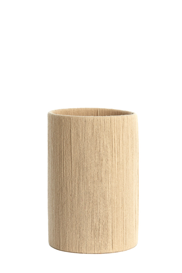 Light & Living Lighting Shade cylinder 20-20-30 cm MEDAN cream House of Isabella UK