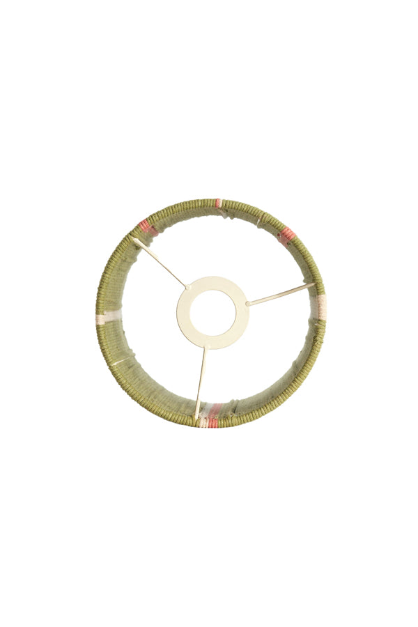 Light & Living Lighting Shade cylinder 20-20-30 cm MEDAN green+pink+cream House of Isabella UK