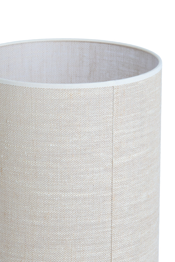 Light & Living Lighting Shade cylinder 20-20-35 cm SENDAI sand House of Isabella UK
