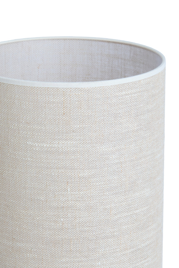 Light & Living Lighting Shade cylinder 20-20-35 cm SENDAI sand House of Isabella UK
