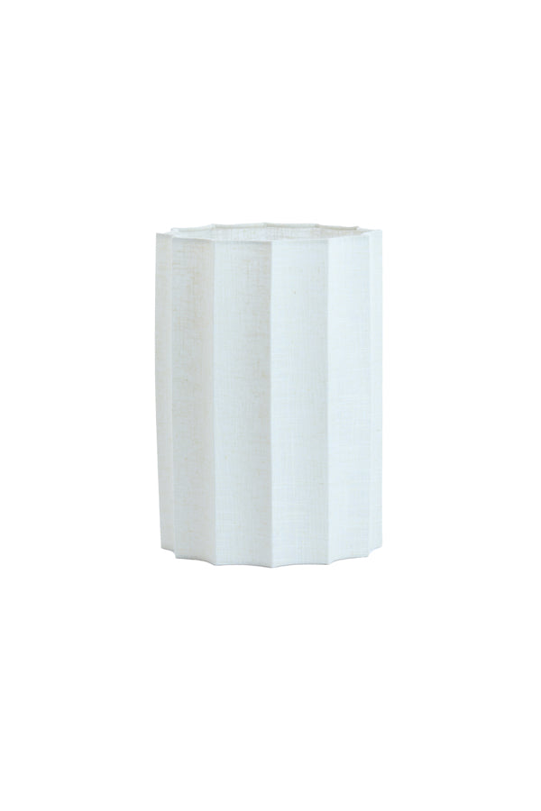 Light & Living Lighting Shade cylinder 24-24-35 cm DISLI linen cream House of Isabella UK