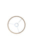 Light & Living Lighting Shade cylinder 25-25-18 cm AIKO gold House of Isabella UK