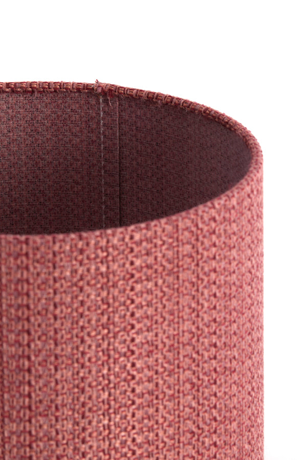 Light & Living Lighting Shade cylinder 25-25-18 cm BLUSH red House of Isabella UK