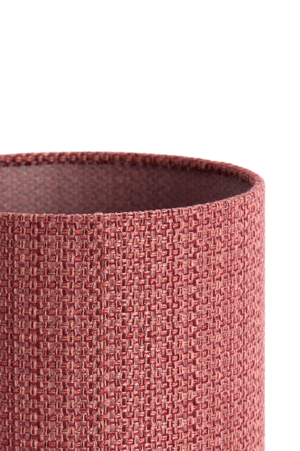Light & Living Lighting Shade cylinder 25-25-18 cm BLUSH red House of Isabella UK