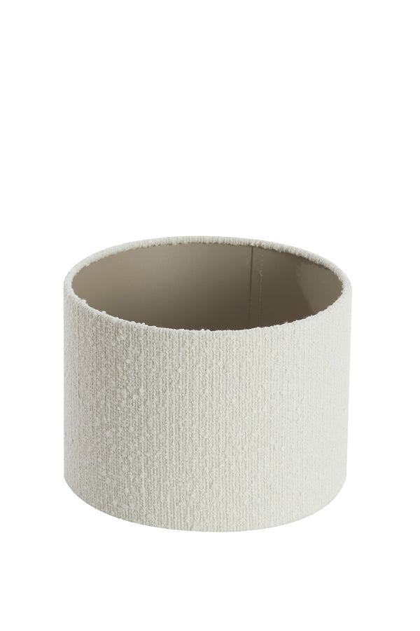 Light & Living Lighting Shade cylinder 25-25-18 cm BOLERO white House of Isabella UK