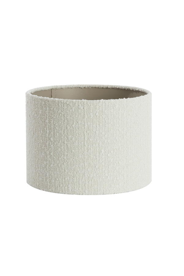 Light & Living Lighting Shade cylinder 25-25-18 cm BOLERO white House of Isabella UK
