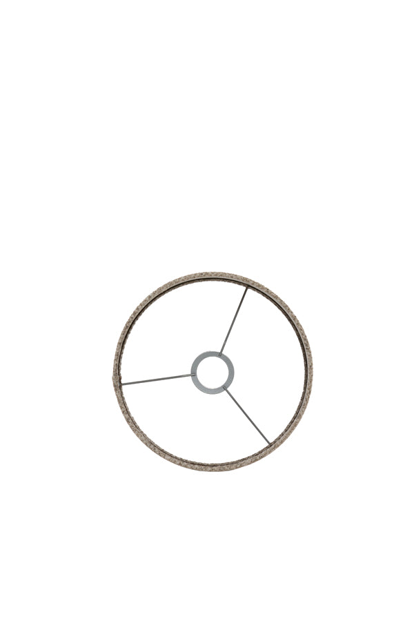 Light & Living Lighting Shade cylinder 25-25-18 cm BRANDY beige House of Isabella UK