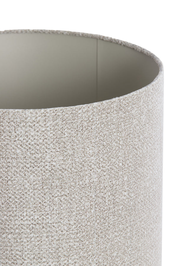 Light & Living Lighting Shade cylinder 25-25-18 cm BRANDY beige House of Isabella UK