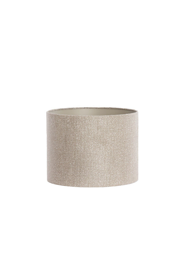 Light & Living Lighting Shade cylinder 25-25-18 cm BRANDY beige House of Isabella UK