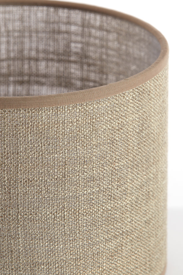 Light & Living Lighting Shade cylinder 25-25-18 cm CADEN beige House of Isabella UK