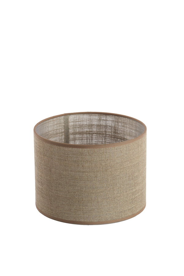 Light & Living Lighting Shade cylinder 25-25-18 cm CADEN beige House of Isabella UK