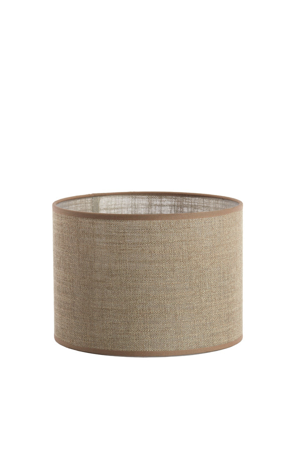 Light & Living Lighting Shade cylinder 25-25-18 cm CADEN beige House of Isabella UK