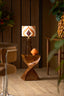Light & Living Lighting Shade cylinder 25-25-18 cm COOKIE brown House of Isabella UK