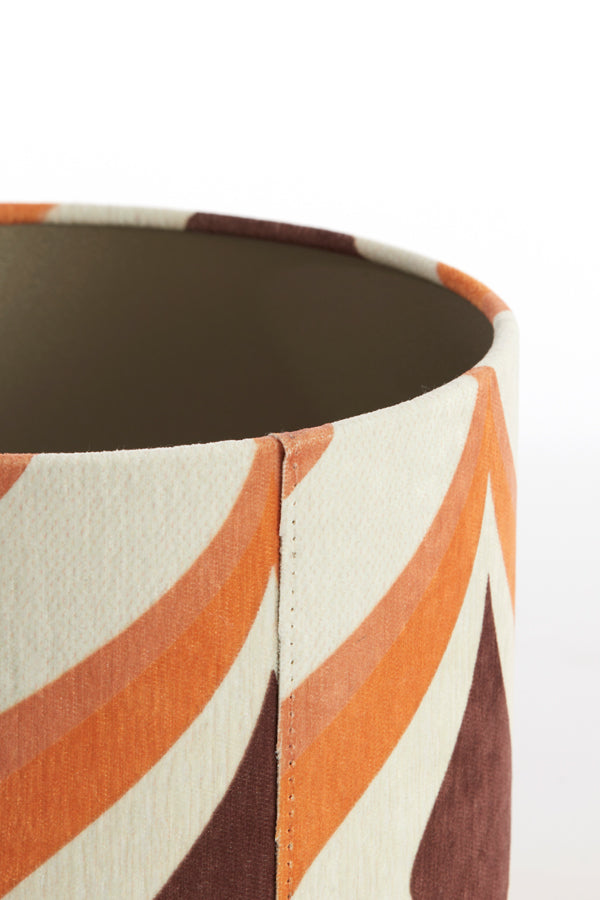 Light & Living Lighting Shade cylinder 25-25-18 cm COOKIE brown House of Isabella UK