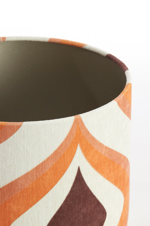 Light & Living Lighting Shade cylinder 25-25-18 cm COOKIE brown House of Isabella UK