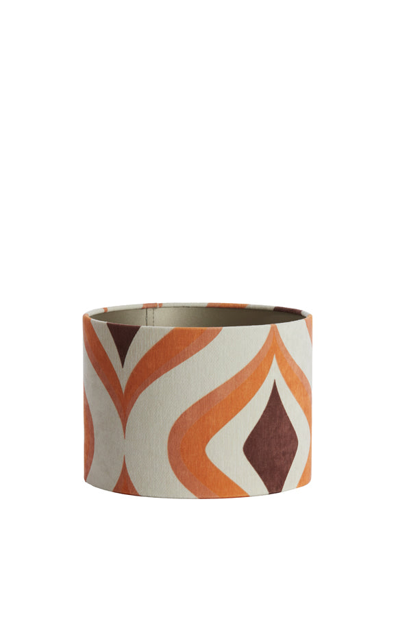 Light & Living Lighting Shade cylinder 25-25-18 cm COOKIE brown House of Isabella UK