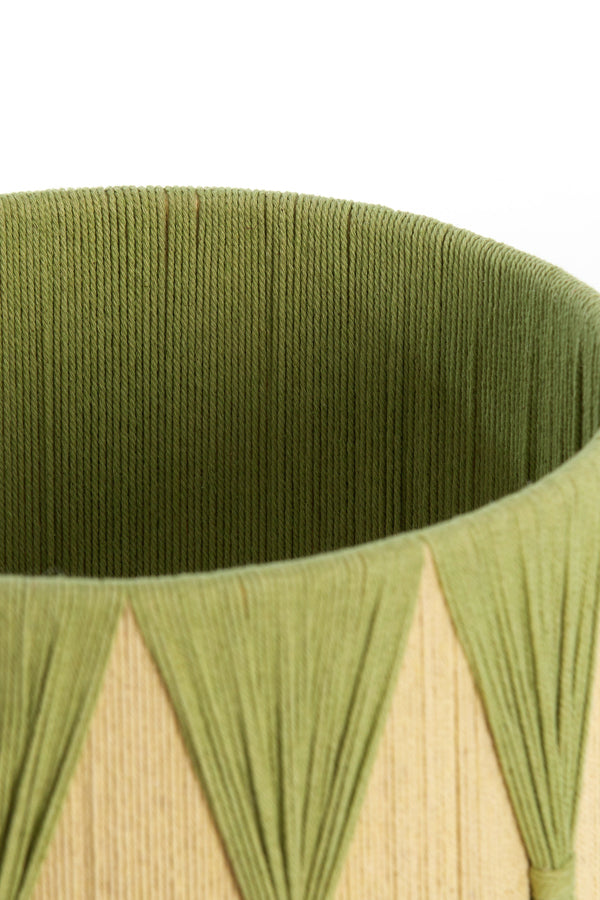 Light & Living Lighting Shade cylinder 25-25-18 cm HANNAH green+mint green House of Isabella UK