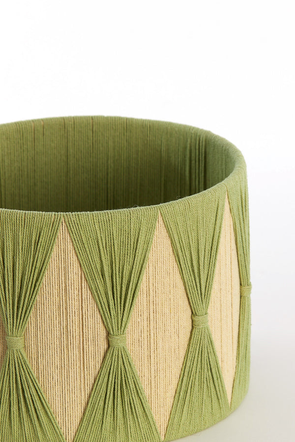 Light & Living Lighting Shade cylinder 25-25-18 cm HANNAH green+mint green House of Isabella UK