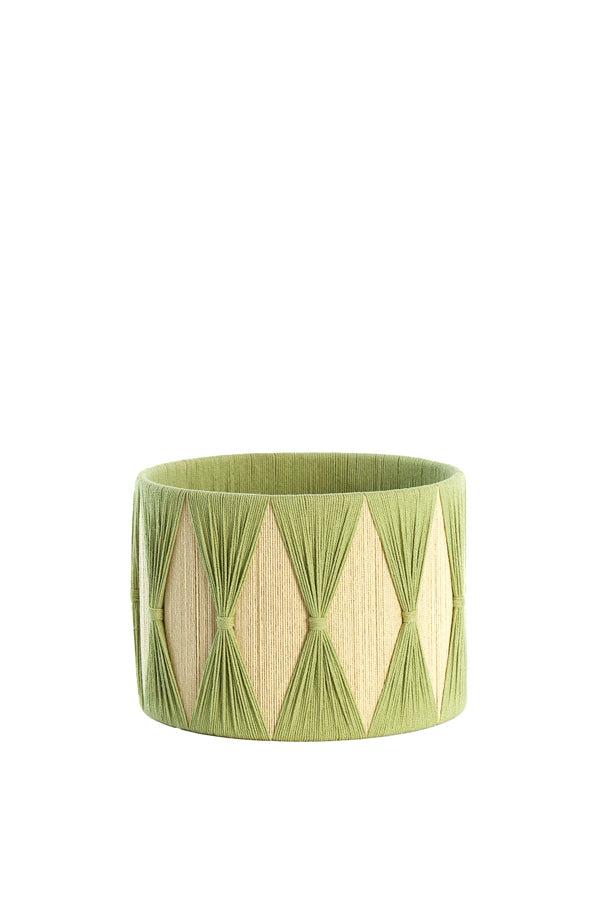 Light & Living Lighting Shade cylinder 25-25-18 cm HANNAH green+mint green House of Isabella UK
