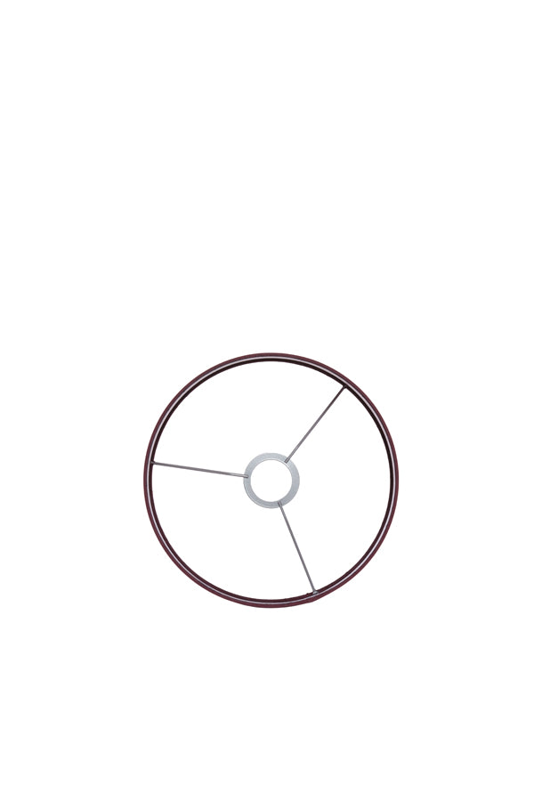 Light & Living Lighting Shade cylinder 25-25-18 cm IMANI burgundy House of Isabella UK