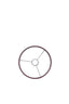Light & Living Lighting Shade cylinder 25-25-18 cm IMANI burgundy House of Isabella UK