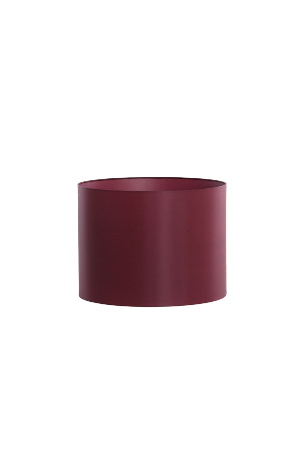 Light & Living Lighting Shade cylinder 25-25-18 cm IMANI burgundy House of Isabella UK