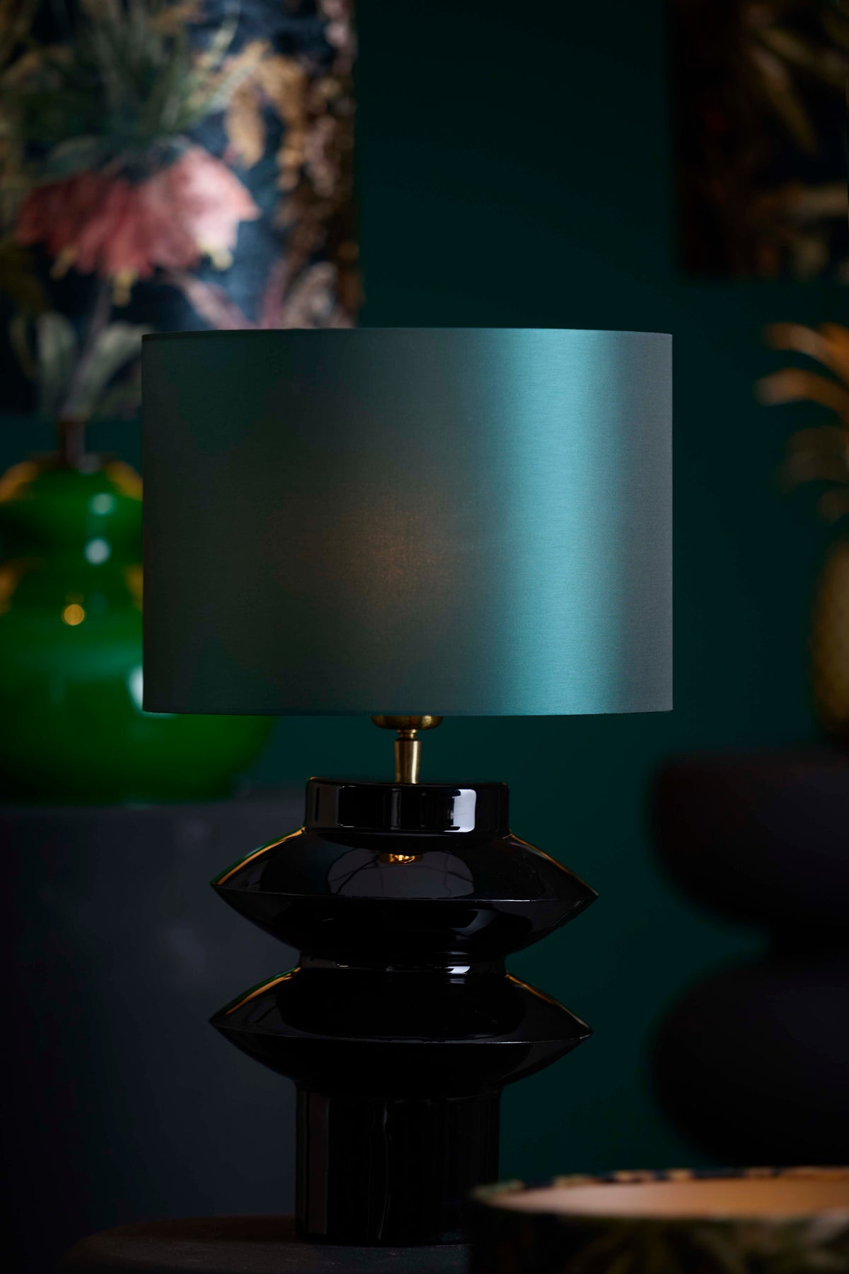Light & Living Lighting Shade cylinder 25-25-18 cm IMANI green House of Isabella UK