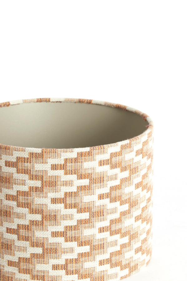 Light & Living Lighting Shade cylinder 25-25-18 cm JINX brown House of Isabella UK