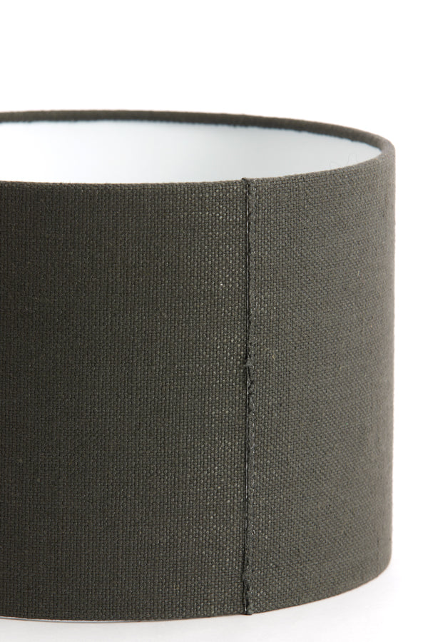 Light & Living Lighting Shade cylinder 25-25-18 cm LIVIGNO anthracite House of Isabella UK