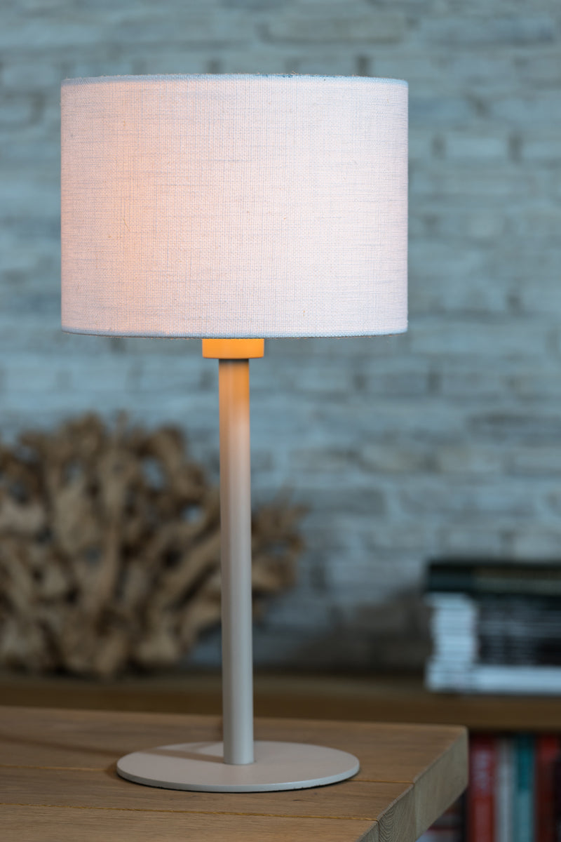 Light & Living Lighting Shade cylinder 25-25-18 cm LIVIGNO egg white House of Isabella UK