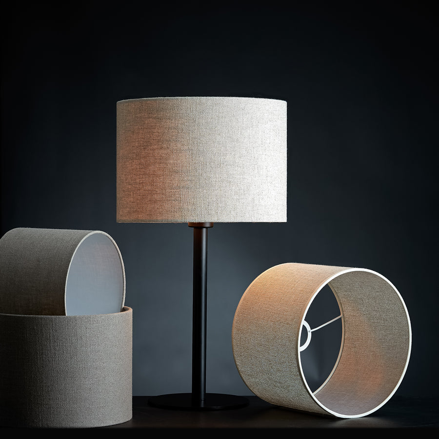 Light & Living Lighting Shade cylinder 25-25-18 cm LIVIGNO natural House of Isabella UK